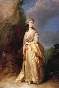 Thomas Gainsborough Mrs.Peter william baker oil on canvas